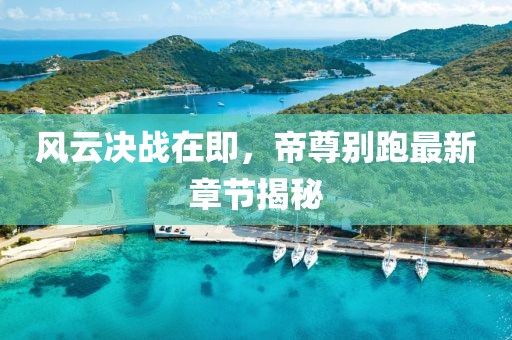 风云决战在即，帝尊别跑最新章节揭秘