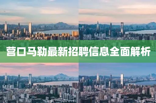 营口马勒最新招聘信息全面解析