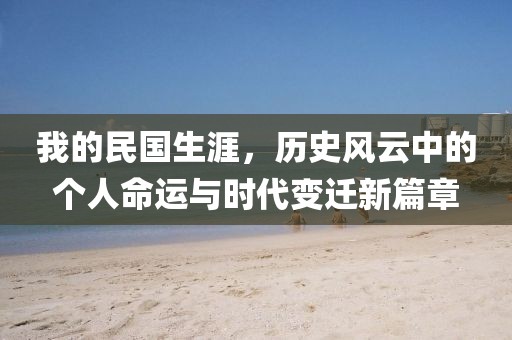 我的民国生涯，历史风云中的个人命运与时代变迁新篇章