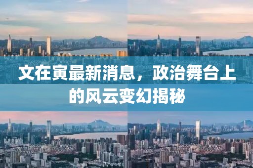 文在寅最新消息，政治舞台上的风云变幻揭秘