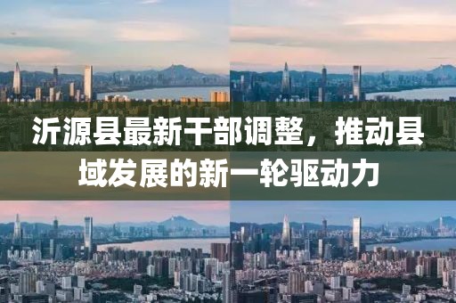 沂源县最新干部调整，推动县域发展的新一轮驱动力