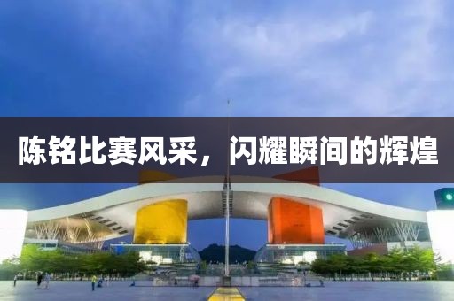陈铭比赛风采，闪耀瞬间的辉煌