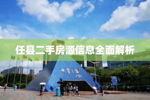 任县二手房源信息全面解析