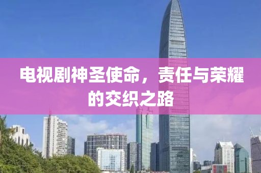 电视剧神圣使命，责任与荣耀的交织之路