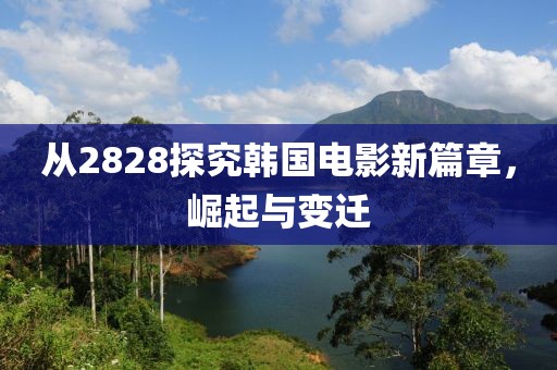 从2828探究韩国电影新篇章，崛起与变迁