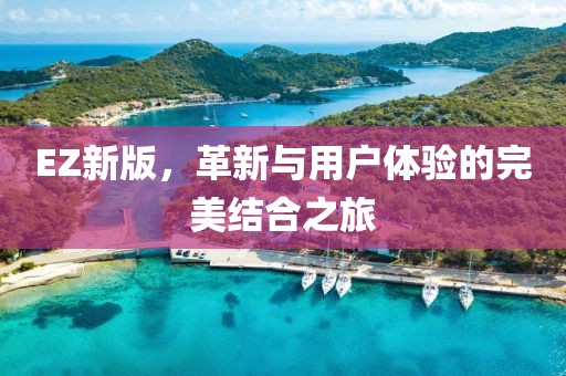 EZ新版，革新与用户体验的完美结合之旅