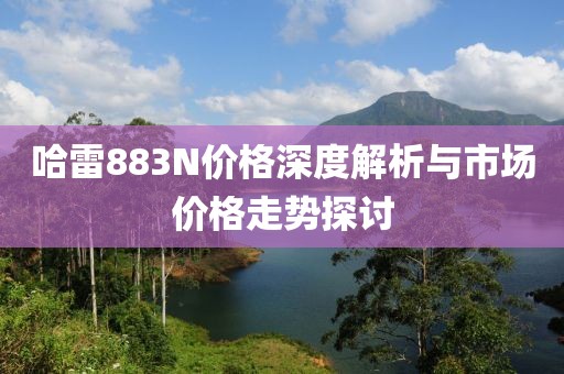 哈雷883N价格深度解析与市场价格走势探讨