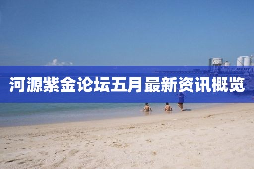 河源紫金论坛五月最新资讯概览