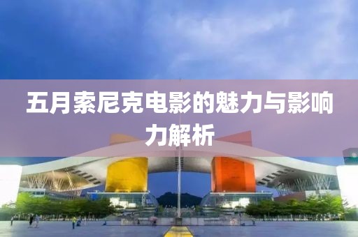 五月索尼克电影的魅力与影响力解析