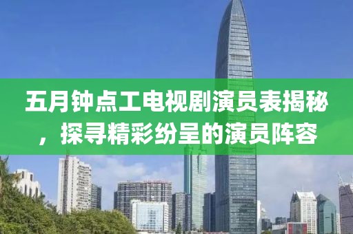 五月钟点工电视剧演员表揭秘，探寻精彩纷呈的演员阵容