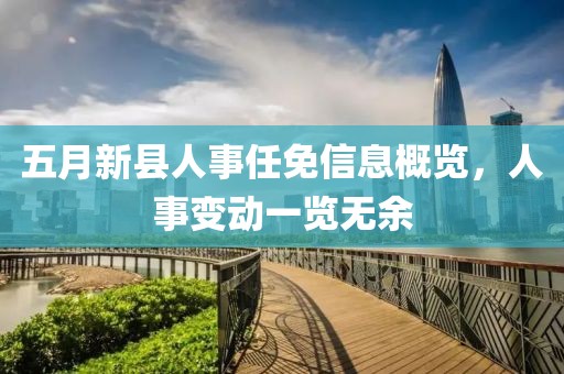 五月新县人事任免信息概览，人事变动一览无余