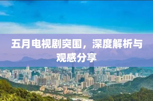 五月电视剧突围，深度解析与观感分享