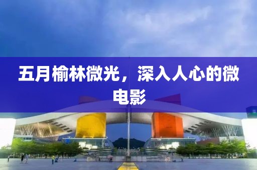 五月榆林微光，深入人心的微电影