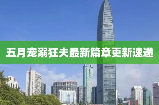 五月宠溺狂夫最新篇章更新速递