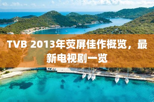 TVB 2013年荧屏佳作概览，最新电视剧一览
