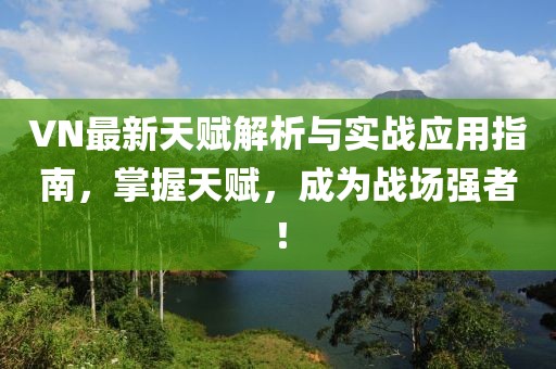 VN最新天赋解析与实战应用指南，掌握天赋，成为战场强者！
