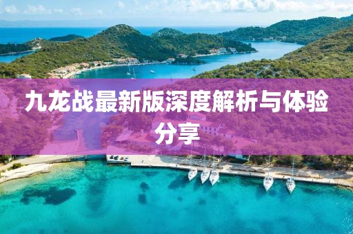 九龙战最新版深度解析与体验分享