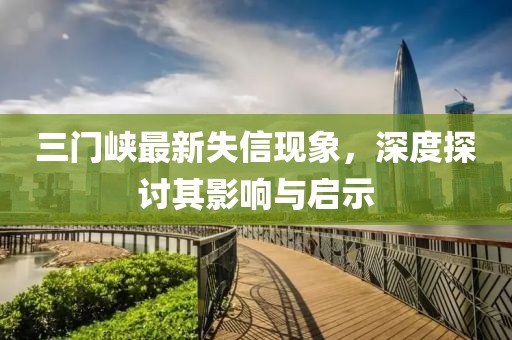 三门峡最新失信现象，深度探讨其影响与启示