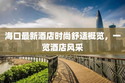 海口最新酒店时尚舒适概览，一览酒店风采